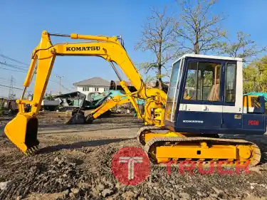 แบคโฮ KOMATSU PC60U-5 บูมสไลด์