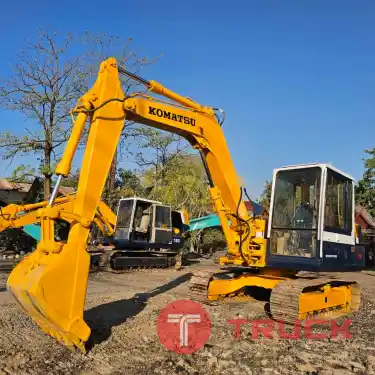 แบคโฮ KOMATSU PC60U-5 บูมสไลด์
