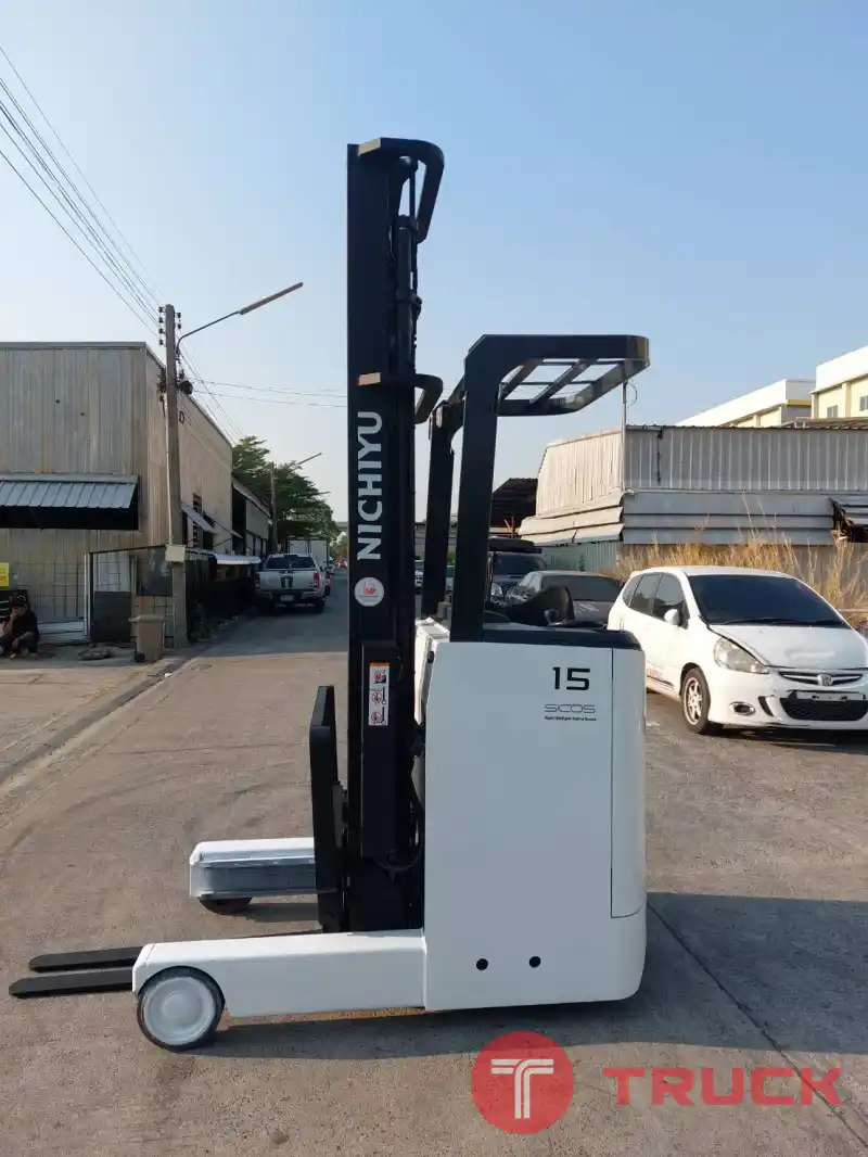 ขายรถโฟล์คลิฟท์ไฟฟ้ามือสองญี่ปุ่น NICHIYU FBRM15-80-300