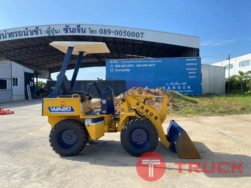 KOMATSU WA20-1 นำเข้าจากญี่ปุ่น สภาพพร้อมใช้งาน สนใจโทร. 089-0050007 คุณชญานิน หรือ Add LINE ID @sangenjp www.sangenjp.com www.nmc99.com