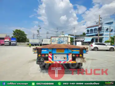 หางพ่วงพื้นเรียบ สามเพลา อู่ ซุ่นชัย ปี 59 2767