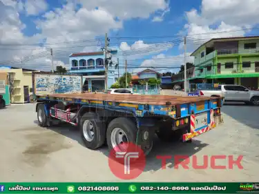 หางพ่วงพื้นเรียบ สามเพลา อู่ ซุ่นชัย ปี 59 2767