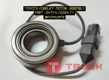 จำหน่ายอะไหล่รถยกไฟฟ้า มอเตอร์รถยก TOYOTA ชุดประกอบ Part number 04914-10064-71 อะไหล่แท้มือ 2 สภาพ 85 เปอร์เซนต์ Toyota Forklift MOTOR - ASSEMBLY KIT