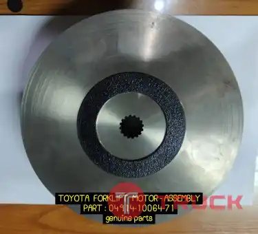 จำหน่ายอะไหล่รถยกไฟฟ้า มอเตอร์รถยก TOYOTA ชุดประกอบ Part number 04914-10064-71 อะไหล่แท้มือ 2 สภาพ 85 เปอร์เซนต์ Toyota Forklift MOTOR - ASSEMBLY KIT