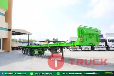 หางพื้นเรียบ สามเพลา อู่ ส.สมบัติ ปี 62 7371