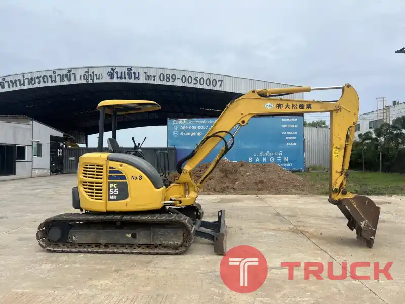 KOMATSU PC55MR-3 นำเข้าจากญี่ปุ่น สภาพพร้อมใช้งาน สนใจโทร. 089-0050007 คุณชญานิน หรือ Add LINE ID @sangenjp www.sangenjp.com www.nmc99.com