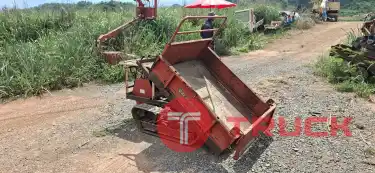 ขาย รถบรรทุกตะขาบ ดั๊มมือ ใช้งานอเนกประสงค์ กระบะ 110x120 cm เครื่องเบนซิน 4 จังหวะ เก่าญี่ปุ่นแท้