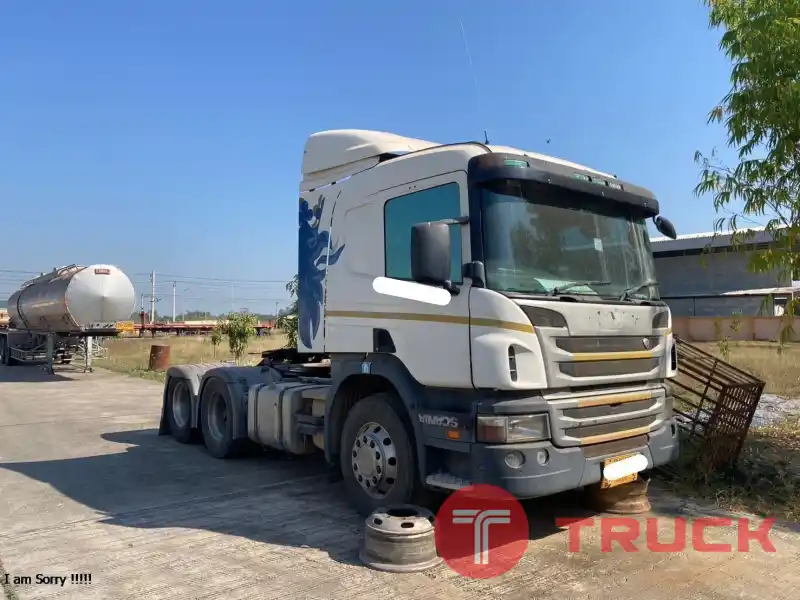 รถหัวลาก 10ล้อ เพลาเดียว SCANIA P410 ปี56 ราคาตามตกลง