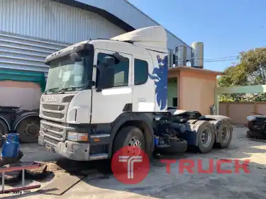 รถหัวลาก 10ล้อ เพลาเดียว SCANIA P410 ปี56 ราคาตามตกลง