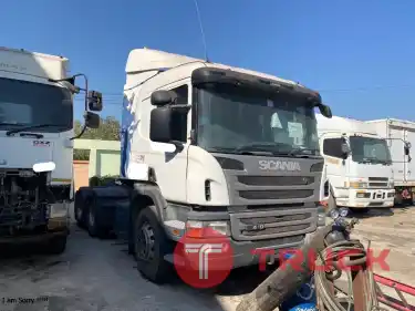 รถหัวลาก 10ล้อ เพลาเดียว SCANIA P410 ปี56 ราคาตามตกลง