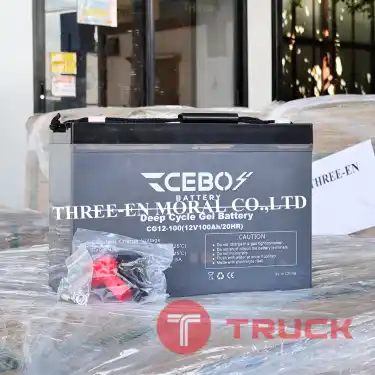 Cebo battery แบตเตอรี่แบบแห้ง สำหรับรถกระเช้าไฟฟ้า