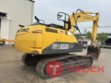 สต็อกรถขุด Sumitomo SH200รุ่น7 ปี2020 จากญี่ปุ่น โทร 080 6565422 หนิง
