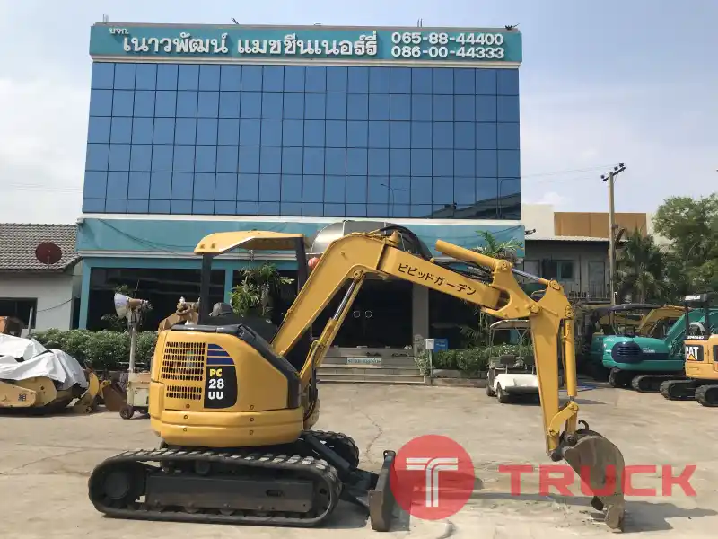รถขุด KOMATSU PC28UU-2 ใช้งานมาน้อย สอบถามที่คุณครีม 0658844400
