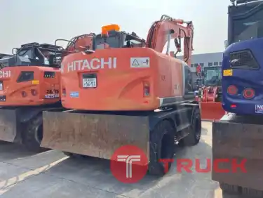 Hitachi ZX145W-3 ปี2012 รถขุดล้อยาง โทร 080 6565422 หนิง