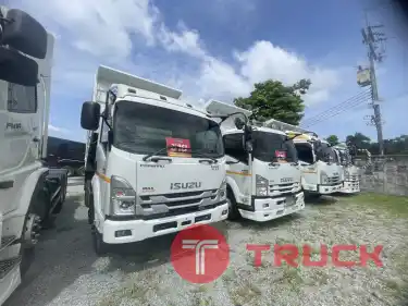 อัพเดตรถหกล้อดั้มพ์ แก๊งค์ ISUZU FRR 210 แรงม้า สวยๆ กระบะใหม่ทุกคัน