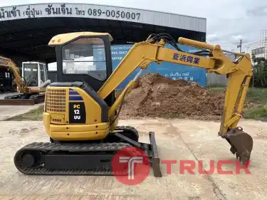KOMATSU PC12UU-2 นำเข้าจากญี่ปุ่น สภาพพร้อมใช้งาน สนใจโทร. 089-0050007 คุณชญานิน หรือ Add LINE ID @sangenjp www.sangenjp.com www.nmc99.com
