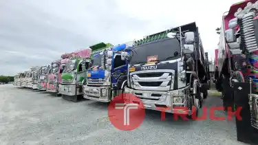 แก๊ง FXZ 360 ก็สวยไม่แพ้ใคร สีสันคัลเลอร์ฟูล มีทั้งสิบล้อดั้มพ์-สิบสองล้อดั้มพ์