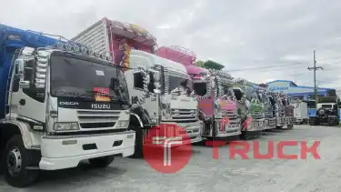 แก๊ง FXZ 360 ก็สวยไม่แพ้ใคร สีสันคัลเลอร์ฟูล มีทั้งสิบล้อดั้มพ์-สิบสองล้อดั้มพ์