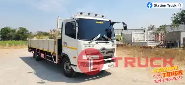 HINO FC9J 210 กระบะแผงข้างอะลูมิเนียมพื้นเหล็กยาว6.50ม. ปี65