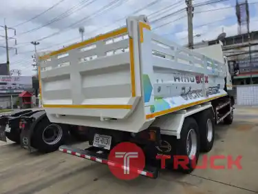 รถดั๊ม 2 เพลา ไกรสร 091-7838676 รุ่นใหม่ EURO 5 ดาวน์ต่ำ รับรถได้ทันที 350 แรงม้า