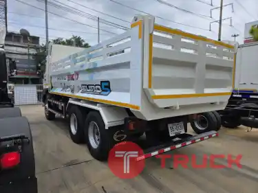 รถดั๊ม 2 เพลา ไกรสร 091-7838676 รุ่นใหม่ EURO 5 ดาวน์ต่ำ รับรถได้ทันที 350 แรงม้า