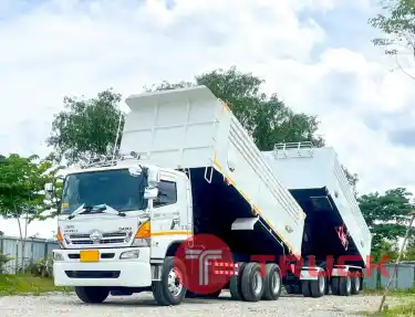 10 ล้อพ่วงแม่ลูก HINO 380 แรงม้า ปี 2554