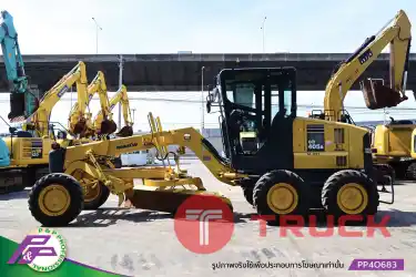 ขายรถเกรด KOMATSU GD405A-3 ห้องเก๋ง มี Scarifier ใบมีด 3.1 เมตร เทียบเท่า 120H มือสองสภาพดี นำเข้าจากญี่ปุ่น โดย P&P Pro