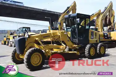 ขายรถเกรด KOMATSU GD405A-3 ห้องเก๋ง มี Scarifier ใบมีด 3.1 เมตร เทียบเท่า 120H มือสองสภาพดี นำเข้าจากญี่ปุ่น โดย P&P Pro