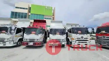 รวมหกล้อดั้มพ์ HINO และ ISUZU 190 210 240 แรงม้า สวยๆ กระบะใหม่ทุกคัน