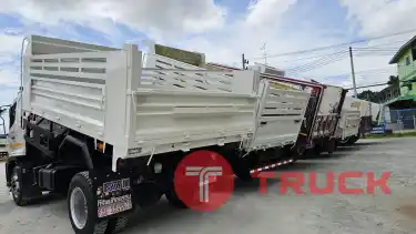รวมหกล้อดั้มพ์ HINO และ ISUZU 190 210 240 แรงม้า สวยๆ กระบะใหม่ทุกคัน