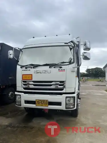 I SUZU กะบะเกษตร 360FYH 4 เพลา ยกพ่วง มี 3 พ่วง