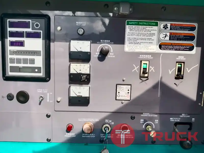 เครื่องปั่นไฟ 60KVA Denyo DCA60ESI2 1492ชั่วโมง โทร 080 6565422 หนิง