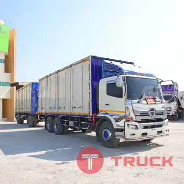 ผ่อน ลด ดอก สิบล้อตู้สิบบาน HINO 260 แรงม้า ปี 64 หางตู้สองเพลา อู่สมศักดิ์ ปี 64
