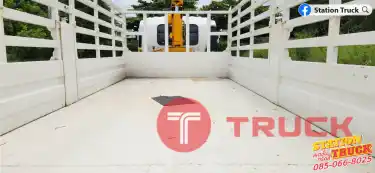 ISUZU FRR 210 ชุดจดป้ายแดง ติดเครน Tadano 3ตัน 4ปอก