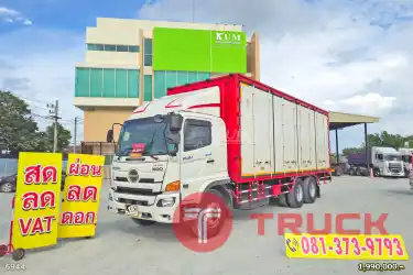 สด ลด VAT สิบล้อตู้สิบบาน HINO FL8J 260 แรงม้า ปี 64 เข้าใหม่ล่าสุด