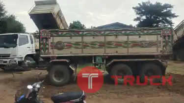 ขาย 10 ล้อ พร้อมลูกพ่วง มิซูบิชิ Fuso 240 3 เพลา