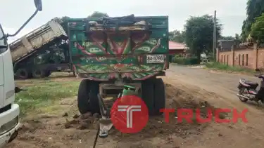 ขาย 10 ล้อ พร้อมลูกพ่วง มิซูบิชิ Fuso 240 3 เพลา