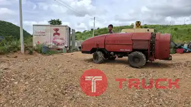รถพ่นยา แอร์บัสพ่นยา maruyama ขนาด 540 ลิตร มือสองญี่ปุ่นแท้ 4WD ใช้ในสวน การเกษตร ประหยัดเวลา