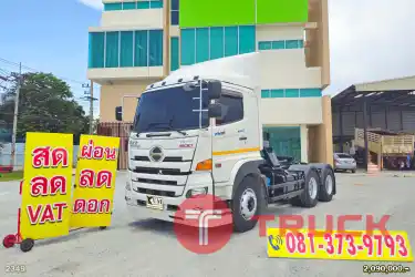 สด ลด VAT HINO VICTOR 500 FM1A 344 แรงม้า ปี 65