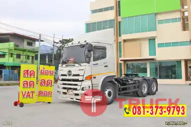 สด ลด VAT สิบล้อหัวลาก 380 HINO VICTOR 500 380 แรงม้า ปี 67