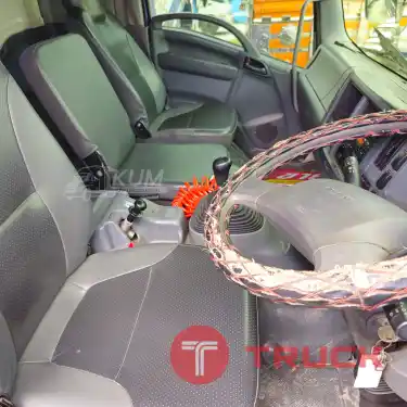 ผ่อน ลด ดอก พ่วงสีม่วงสวยมาก ISUZU FXZ 360 แรงม้า ปี 66 หางดั้มพ์ สามเพลา ปี 66