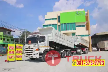 ผ่อน ลด ดอก สิบล้อดั้มพ์ HINO VICTOR 500 344 แรงม้า ปี 65 หางดั้มพ์ สามเพลา อู่เดอะฟีนิกซ์ ปี 65