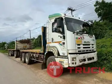 รถพ่วงเเม่ลูกพื้นเรียบ