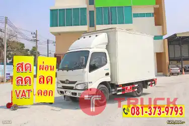 สด ลด VAT สี่ล้อตู้ HINO XZU 136 แรงม้า ปี 63 ราคาพิเศษ