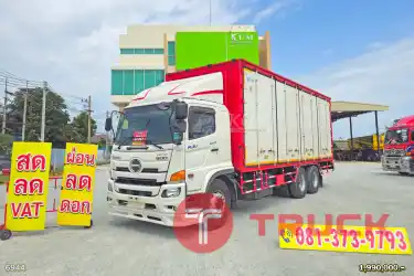 สด ลด VAT สิบล้อตู้สิบบาน HINO FL8J 260 แรงม้า ปี 64 เข้าใหม่ล่าสุด