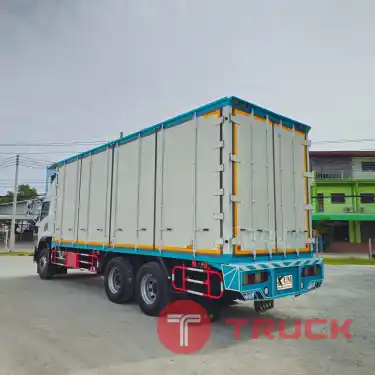 ผ่อนลดดอก สิบล้อตู้สิบบาน ISUZU FVM 300 แรงม้า ปี 62