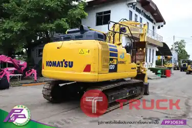 ขายรถขุด KOMATSU PC120-11 รุ่นใหม่ แทรคเหล็กพร้อมเกี๊ยะยาง มีกล้อง 3 ตัว สำหรับภาพมุมสูง ด้านหลัง และด้านข้าง มีใบมีดดัน มือสองสภาพดี นำเข้าจากญี่ปุ่น โดย P&P Pro