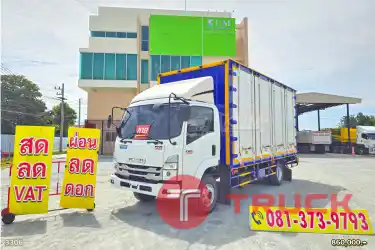 สด ลด VAT หกล้อราคาดี หกล้อล้อตู้สิบบาน ISUZU FRR 210 แรงม้า ปี 65 ถูกมาก