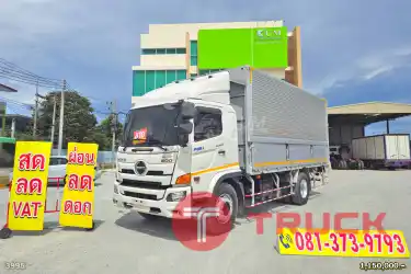 สด ลด VAT หกล้อตู้สามบาน HINO FG8J 240 แรงม้า ปี 63