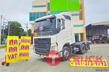 ผ่อน ลด ดอก VOLVO FH 440แรงม้า รถบรรทุก หัวลาก 10ล้อ ปี 61 ราคาถูก